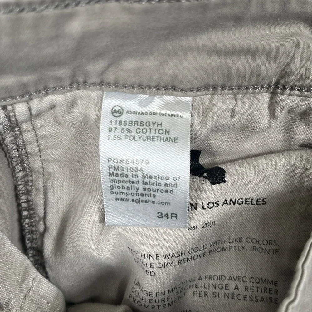 AG Adriano Goldschmied Griffin Tailored Shorts Men's 34R Chino Casual *3 Pack